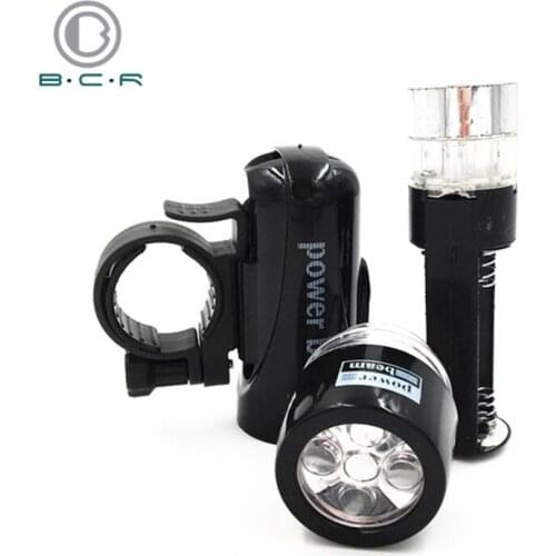 Hot Flashlight for Bicycles New Head Light 5 Led Power Beam Bike Bicycle Headlight Torch Lamp Cycling Front Lights Cycling Light