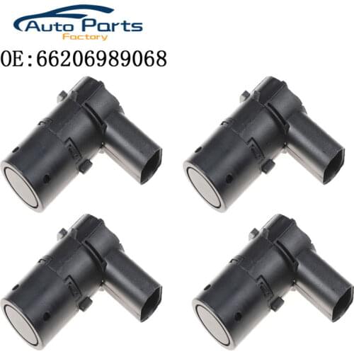4PCS New Front/Rear Parking Sensor PDC For BMW E39 E53 E60 E61 E64 E65 E83 R50 R52 R53 525i 530i 540i M5 X5 66206989068 989068