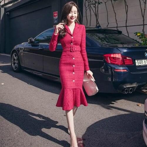 LSHITT Fashionable Shirt Dresses