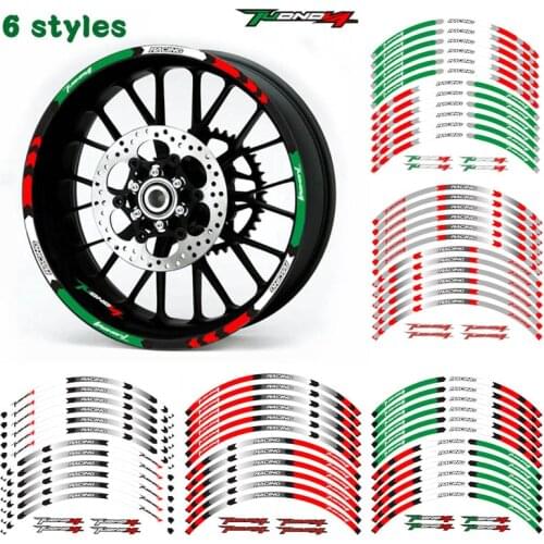 Motorcycle 17inchWheel Decal Reflective Sticker For Aprilia TUONO V4 1100 RR TUONO V4 1100 FACTORY TUONO V4 R APRC TUONO V4 RABS