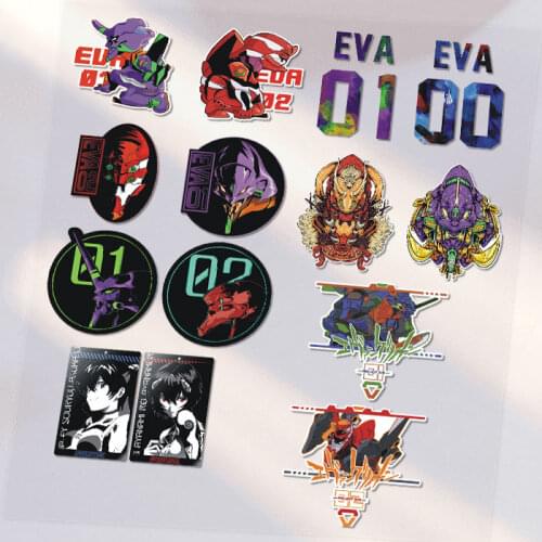 Car Styling Sticker Decal for EVA Right New Century Robot 01 02 Auto Truck Dirt Bike Vans Helmet Motor Computer Case Cover