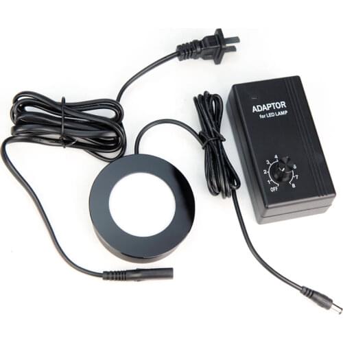 Microscope Bottom Light Supplementary Source LED lamp lighting 90v-265V 3.6W for Binocular Stereo Digital USB Video microscope