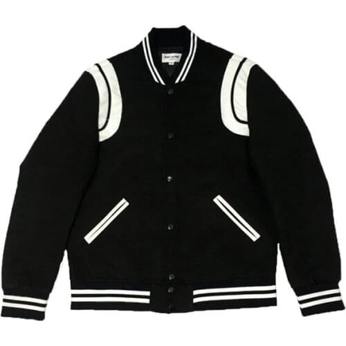 2020 New Spring Autumn Women and Men SL Brand Baseball Jacket Female Plus Size Casual Stitching Coat High Quality Outerwear