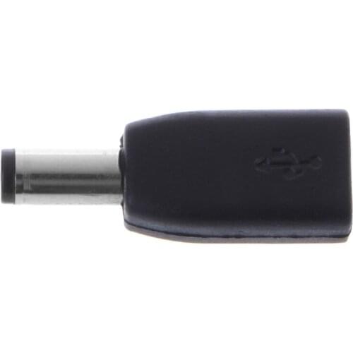 2021 New DC 5.5x2.1mm Male Plug To Micro USB Female Connector Adapter Charge Converter