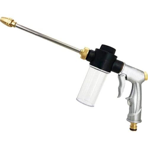 New High Pressure Water Spray Gun Car Washer Hose Spray Bottle Garden Watering Sprinkler Sprinkling Foam Cleaning Water Gun