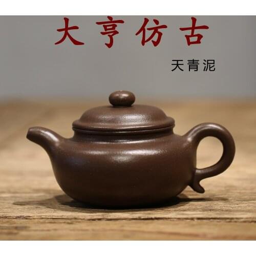 Yixing authentic handmade purple clay teapot