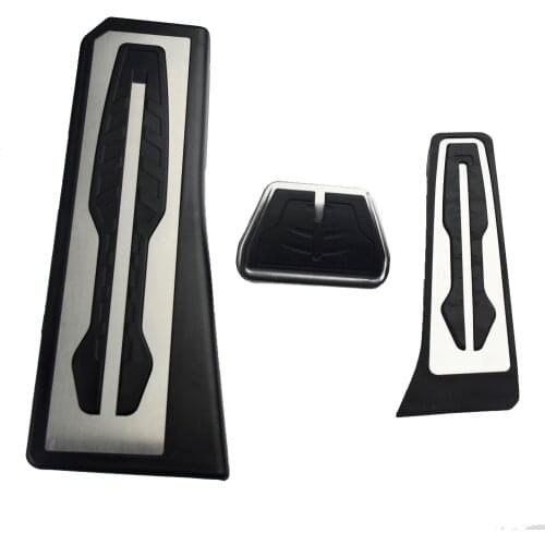 For BMW 5 6 7 Series F10 F11 12 F07 GT F01 F02 Pedals Original Style Rest Pedal Brake Pedal Gas Pedal AT Left Hand Drive