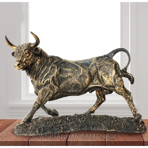 European-style retro resin crafts decorations home living room desktop creative decorations scalper sculpture