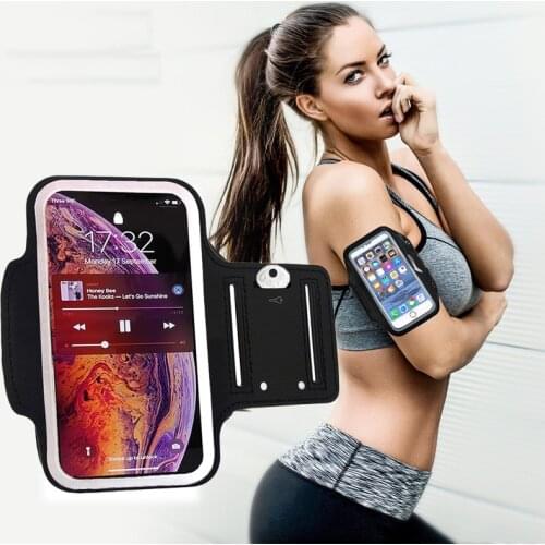 Mobile Phone Bag Case for Running Bracelet Holder for Xiaomi iPhone 12 11 Huawei P40 P30 P20 Samsung Armband Cases Sport Cases