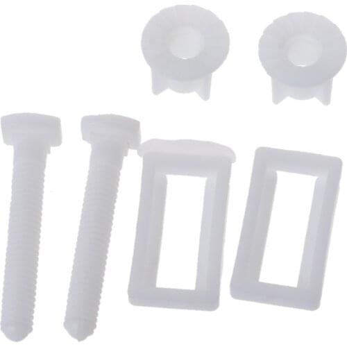 1 Pair Toilet Seat Hinge Bolts Screw Fixing Fitting Kit Toilet Seat