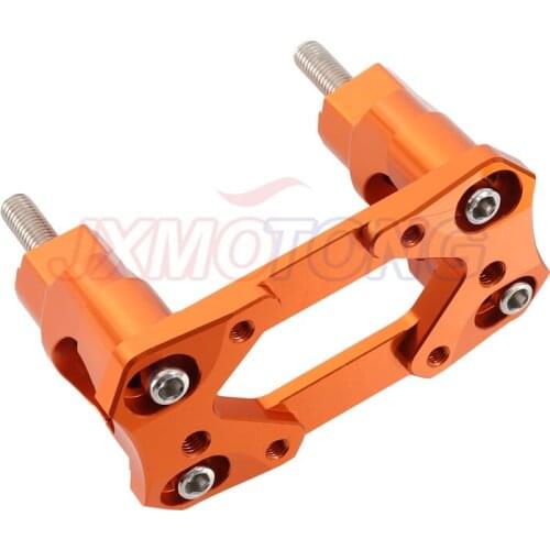 28MM CNC Aluminum Handlebar Bar Riser Clamps Mount For KTM SX SXF EXC XCW XCFW EXCF 125 250 300 350 400 450 500 530 2000-2015