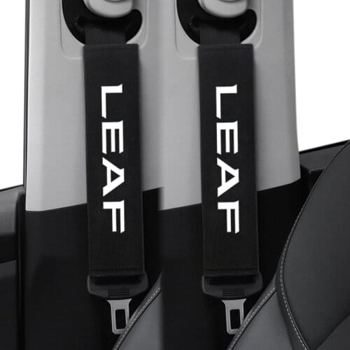 Car styling Protect Shoulders Pads Case For Nissan Leaf Qashqai j10 j11 x Trail t32 t31 Tiida Car Accessories Car Seat Belt Cove