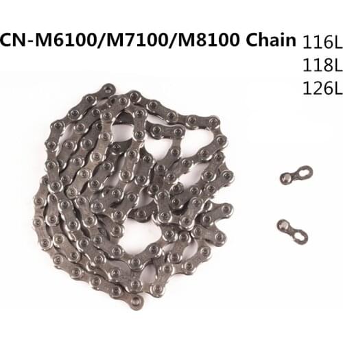 CN M8100 SLX M7100 DEORE M6100 Chain 12s Mountain Bike Bicycle Chain 116L 124L 126L Bicycle