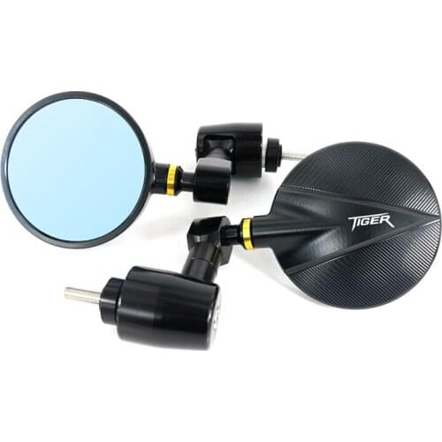 For Tiger 800 800 XCx 800 XR 800 XRX 955i 1050 Explorer Motorcycle Handle Bar Rearview Side Mirror Bar End Mirrors CNC Aluminum