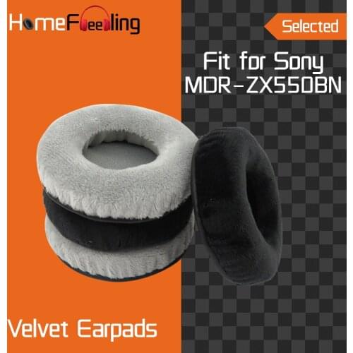 Homefeeling Earpads for Sony MDR ZX550BN Headphones Earpad Cushions Covers Velvet Ear Pad Replacement