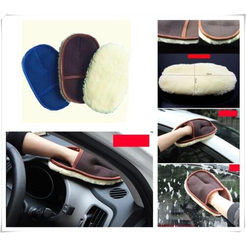 Car interior cleaning gloves motorcycle care waxing rag Accessories for Kia Soul Forte5 Cadenza Telluride Pro Venga