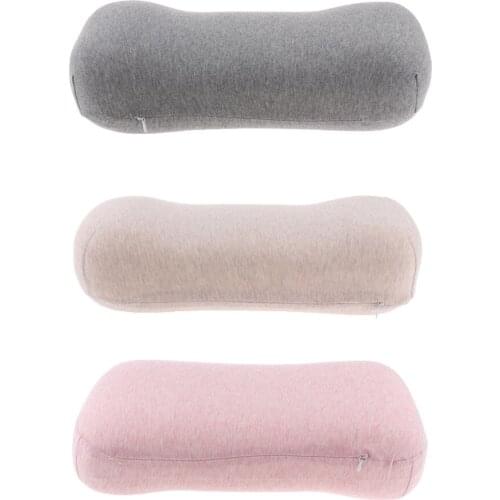 Comfortable Memory Foam Waist Pillow Bolster Lumbar Neck Lower Back Support Cushion for Home Office