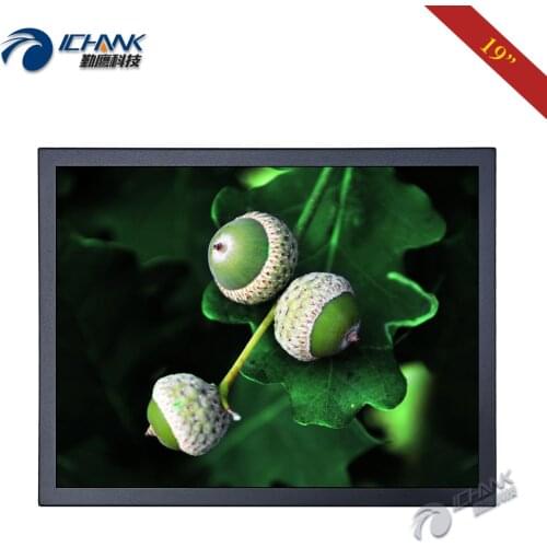 ZB190TN-591/19" inch 1280x1024 HDMI VGA BNC Anti-interference Metal Shell Wall-mounted Industrial PC Monitor LCD Screen Display