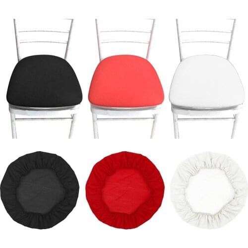 1Pcs Removable Elastic Stretch Slipcovers Seat Covers Home Dining Room Office Spandex Chair Seat Cover Useful
