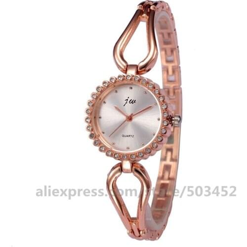 100pcs/lot 6223 Diamond New Arrive Ladies Watches Popular Simple Bracelet Watch Ladies Quartz Wrist Watch Sweet Clock