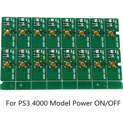 50pcs/lot Replacement For PS3 4000 Model CECH 4000 4001 40xx Super Slim Power ON/OFF Button On OFF Switch Board MSW-K02