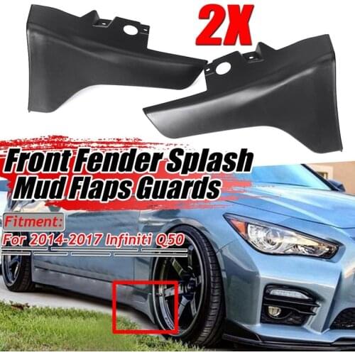 Car Mudguards Splash Guards for Infiniti G25 G35 Q50 2011-2016 Front Rear Mudguards Wheel Accessories Styling 4Pcs