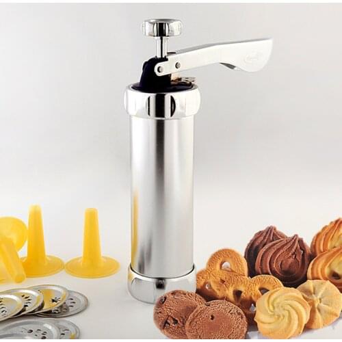 Biscuit Machine Children Cookie Press Making Gun Biscuits Cake Mold Cookie Press Maker Machine Dessert Decoration For Christmas