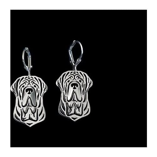 Drop Shipping-Neapolitan Mastiff Earrings