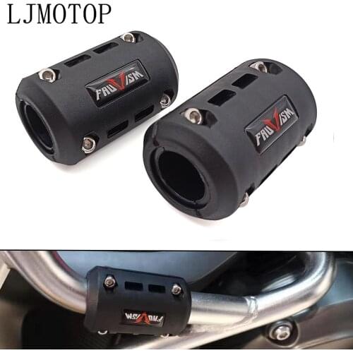 22-25-28mm Motorcycle Engine Crash Bar Protection Bumper Decorative Guard Block For Suzuki VS VZ 800 Bandit 650S DL1000 GSX1250