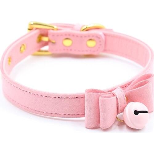 Erotic Accessories Toy For Women Bells Bow Collars Bound Sexy Neck Sets Exotic Accessories SM Game Flirting Tool Neck Cover