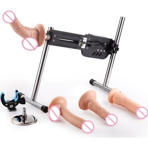 FAAK Sex Machine for Women with Dildo Attachments Wireless Thrusting Adults Sex Toys Solid Support Masturbation Love Machine