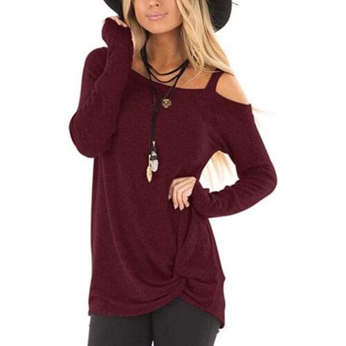 And Winter 2020 Autumn Long Sleeve Stitched Solid Color Sweater