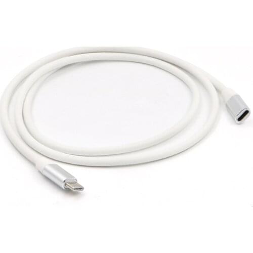 1 Meter USB Type C Extension Cable USB 3.1 USB-C Male to Female Extending Wire Extender Cord Connector Dock