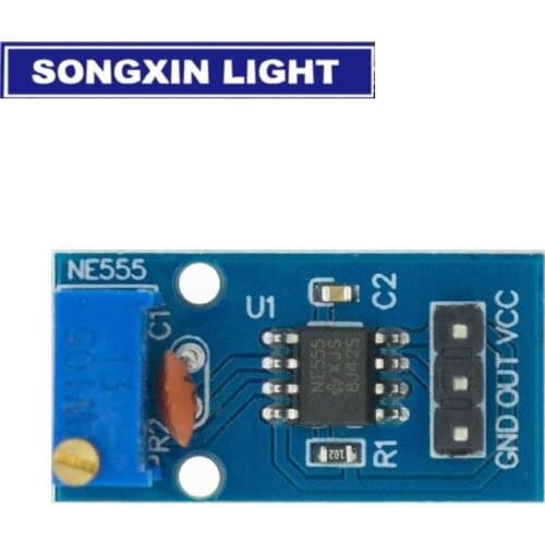 1PCS NE555 adjustable frequency Pulse generator module for Smart Car
