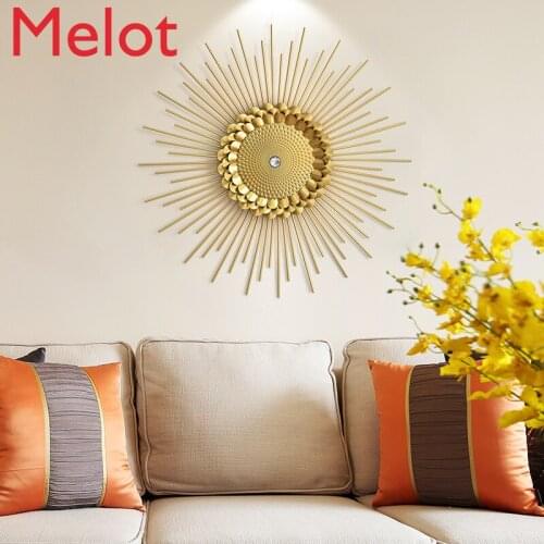 Affordable Luxury Fashion New Wall Hanging Wall American Metal Iron Art Wall Decoration Living Room Background Wall Pendant