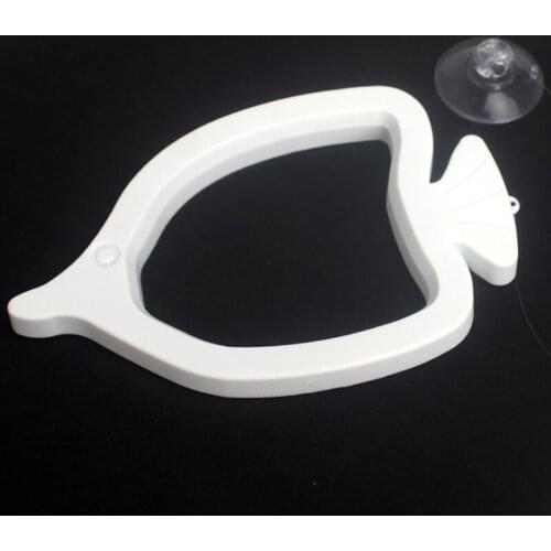 New Floating Aquarium Feeding Ring Fish Tank Station Floating Food Tray Feeder Aquarium Accessory with Suction Cup