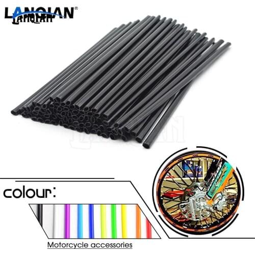 Color mixing Motocross Dirt Bike Enduro Wheel RIM SPOKE Shrouds SKINS COVERS for 950 400 525 500 530 EXC 85 SX 19/16 Yamaha