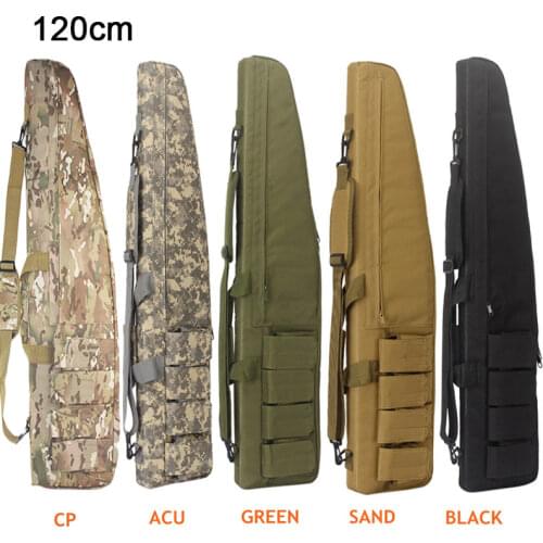 72 95 120 cm Nylon Gun Bag Case Airsoft Rifle Bag Backpack Foam Rubber Sniper Carbine Shooting Bags Hunting Accessories