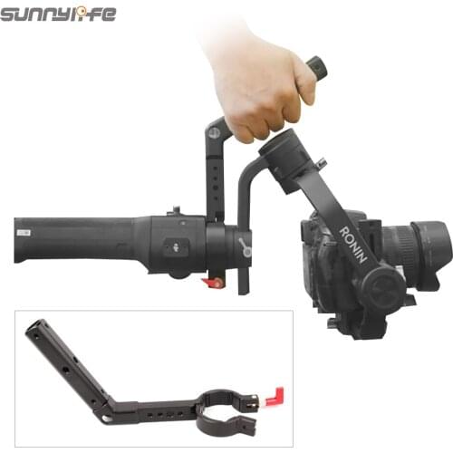 Extension Arm Handle Grip for DJI RONIN S Zhiyun CRANE 2 /FY AK2000 Handheld Stabilizer Gimbal Accessories