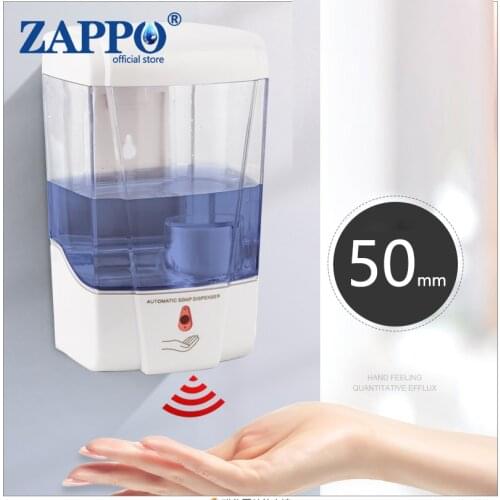 ZAPPO Intelligent Automatic Liquid Soap Dispenser Induction Children Hand Washing Machine For Kitchen Bathroom Smart Dispenser