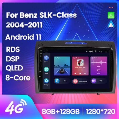 WIFI Bluetooth screen for Benz R171 W171 Benz SLK R171 SLK200 2 din Android DVD Car radio navigation audio rds multimedia