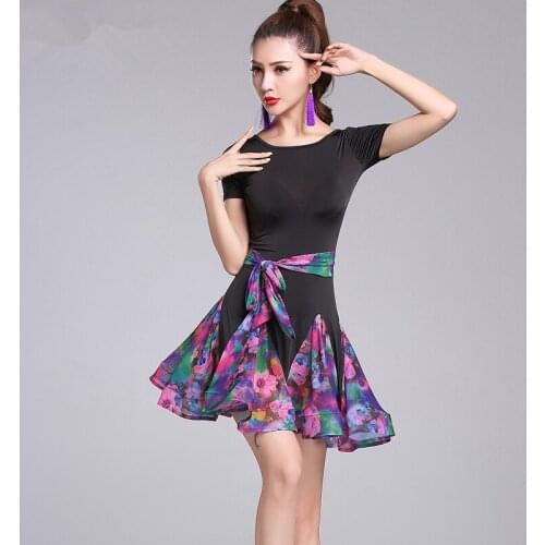 New Latin dance costumes women tango salsa rumba modern dance dress latin dancing clothes Dancewear M, L, XL