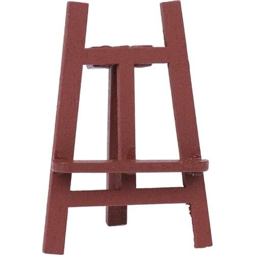 1:12 Miniature Blackboard Chalkboard Drawing Miniature Easel Dollhouse Classroom Accessory Miniature BlackBoard Furniture Toys