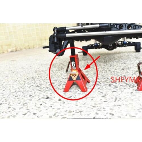 1Pc Aluminum Alloy Rc Car Jack Model For 1/8 & 1/10 Rc Crawler Decoration Part