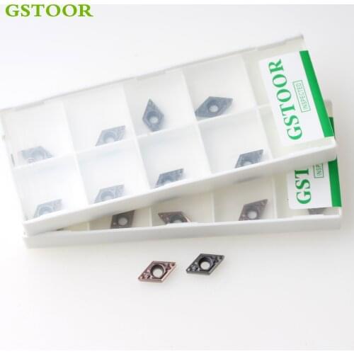 10PCS DCMT070204-HQ DCMT11T302 04 08 -HQ TCMT11 TCMT090204 TPMT11T304 08-HQ TPMT090204 CNC Lathe Cutter Cutting Carbide Inserts