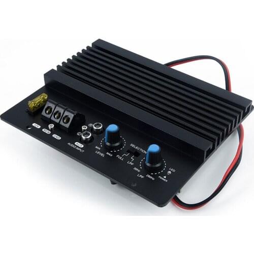 1000W Mono DIY Audio Amplifier Amp Board Powerful Bass Subwoofer DC 12V Audio Amplifier Board 17*14.6cm