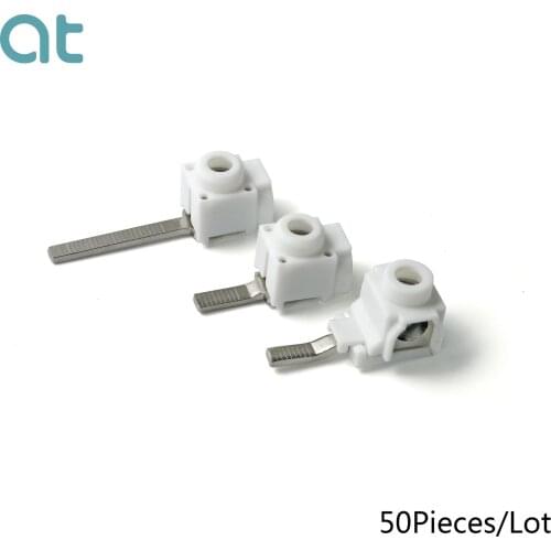 50 pieces/Lot 25 mm² Terminals for Busbar Circuit Breaker Distribution Box Electrical Wire Connector