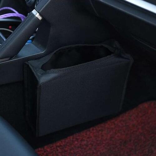 Car Oxford Garbage Bag Barrel Storage Bag 23.5*8*20cm Car Storage Box Bag Stowing Tidying Package Multi-use Organizer Bags
