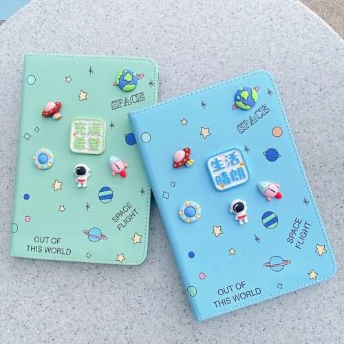 Case For 10.2 iPad 7th 8th generation cute Tablets Leather case For iPad 9.7 5th 6th Air 1 2 3 4 Pro 11 mini 4 5 Capa Fundas