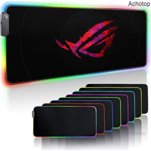 RGB Mouse Pad ASUS Gaming RGB Gamer Large Mouse Carpet ROG LED Backlight XXL Mause Computer Keyboard Table Desk Mat Mousemat